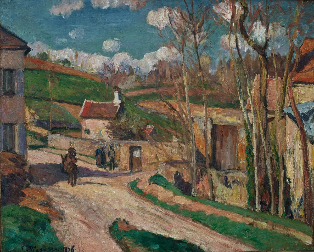 Un crocevia all'Hermitage di Pontoise - Museo d'arte moderna André, Malraux